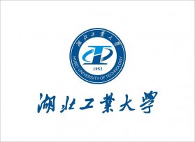 湖北工業大學校徽綻放智慧的火花